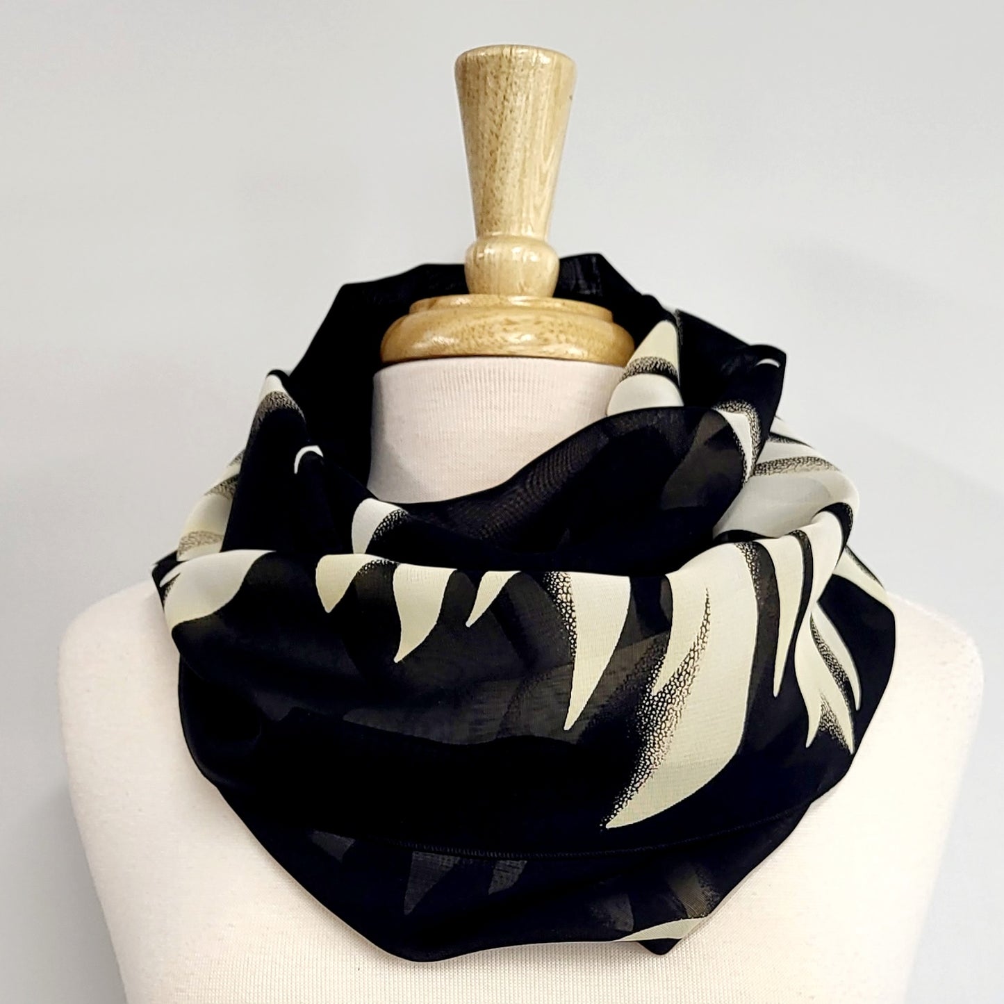 Foulard circulaire imprimé