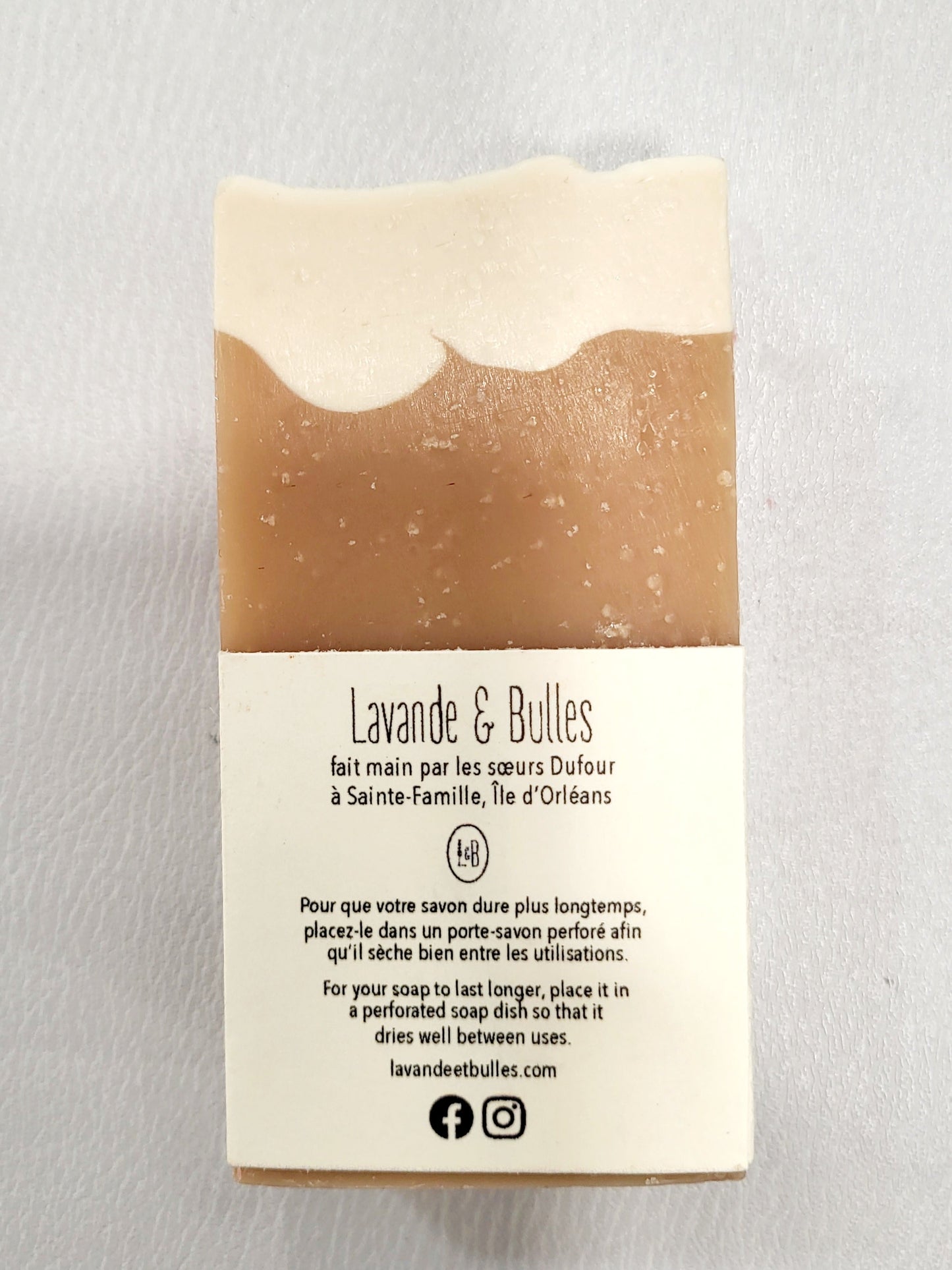 "Take it easy" red beer soap