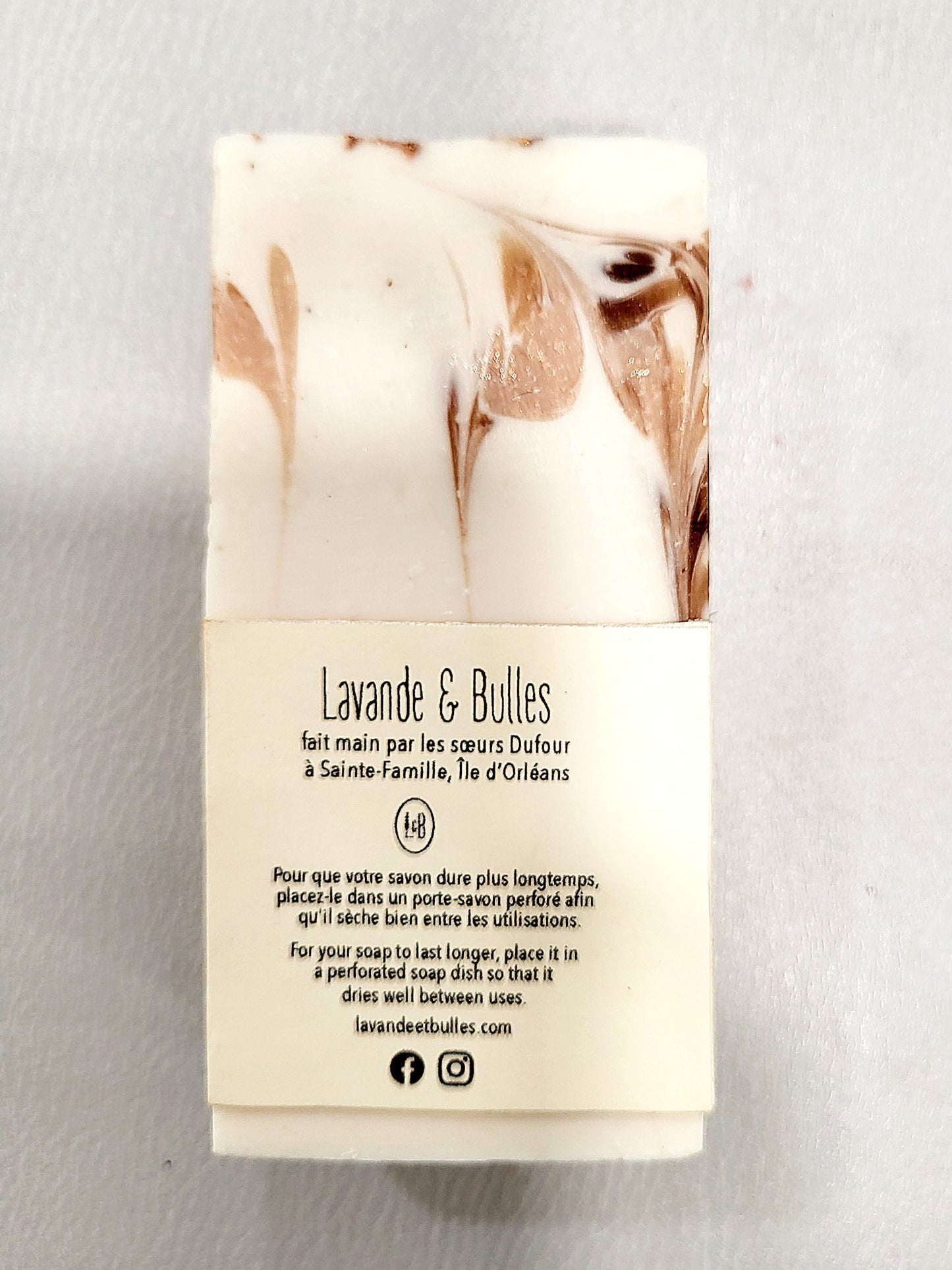 "Share the pleasure" bergamot soap