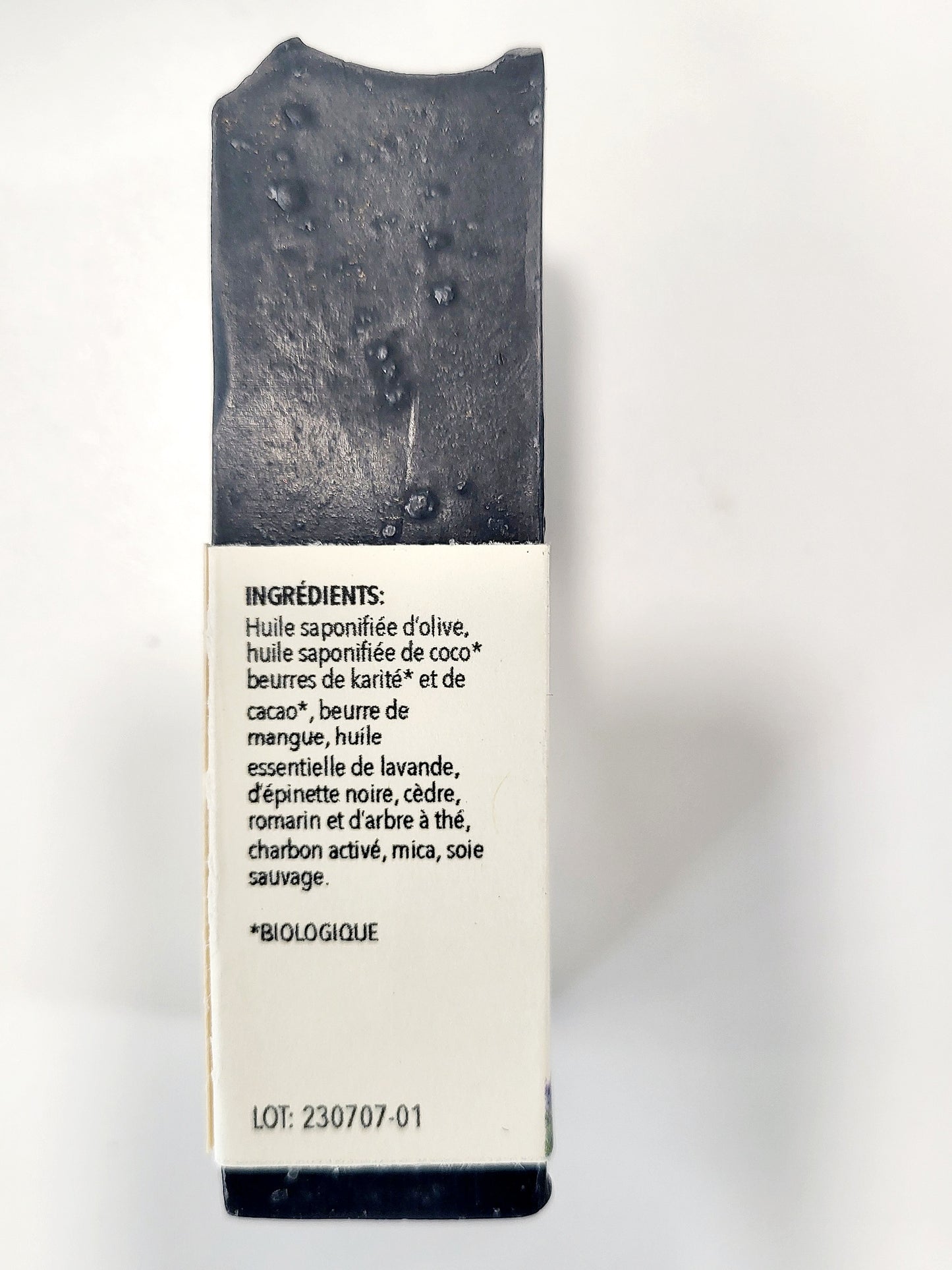 Black spruce - lavender "Detox" soap
