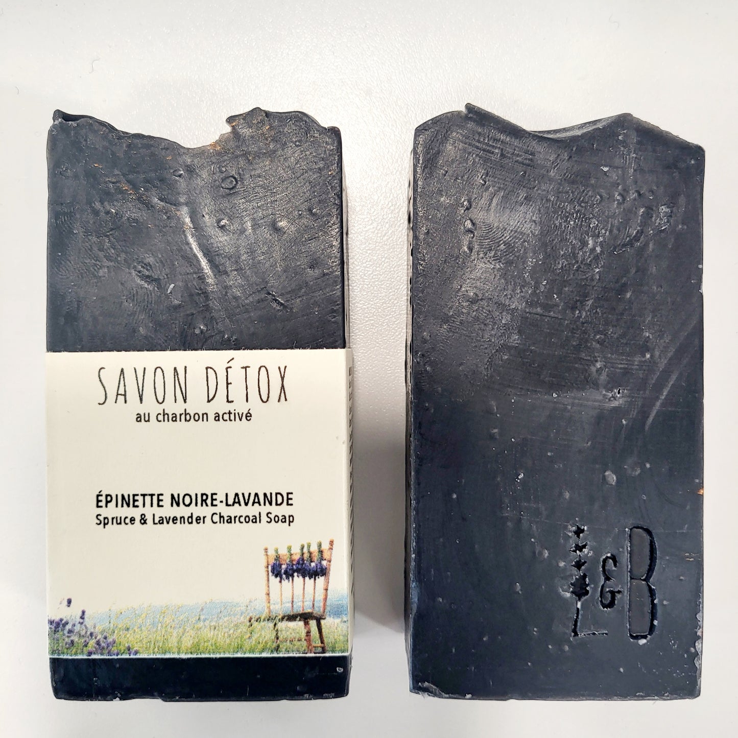 Black spruce - lavender "Detox" soap