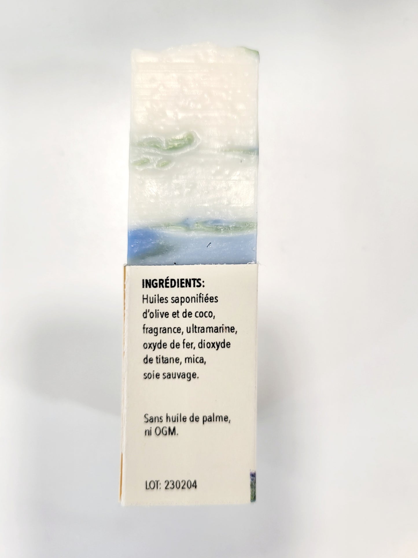 "Enjoy the summer" soap, flower garden