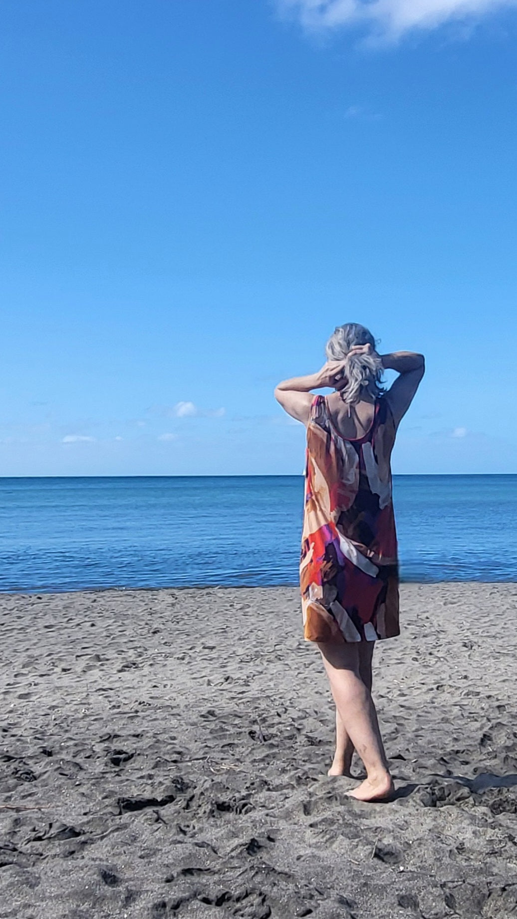 Arizona print "Lucie" dress.