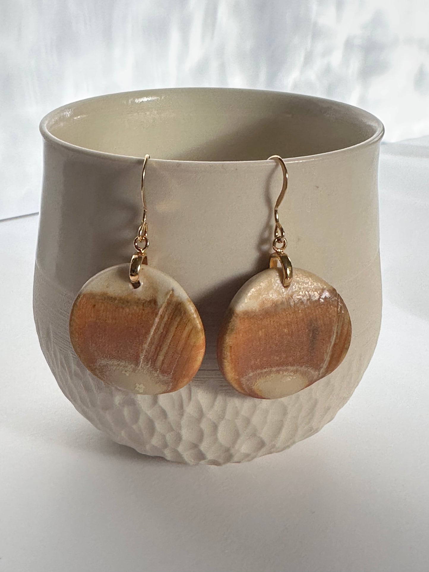 Boucles d’oreilles rondes - Collection Arenas - Coralie Huckel