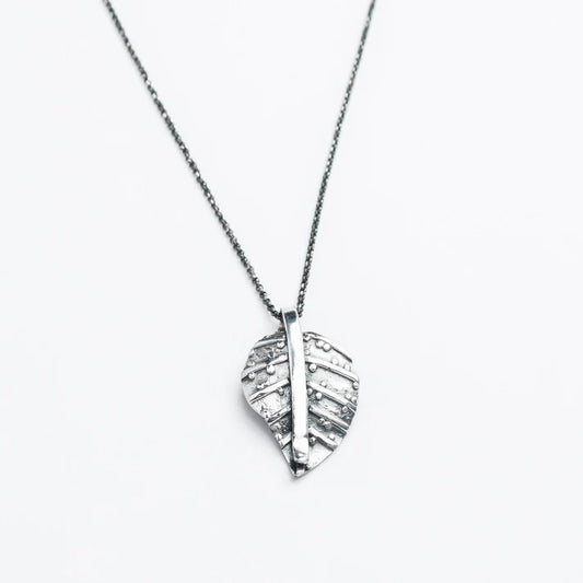 MK - Collier feuille N003