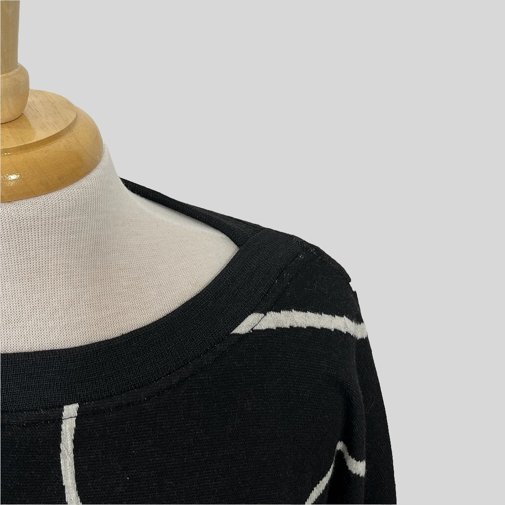 Robe/tunique "Nadine" en taille unique, motif abstrait