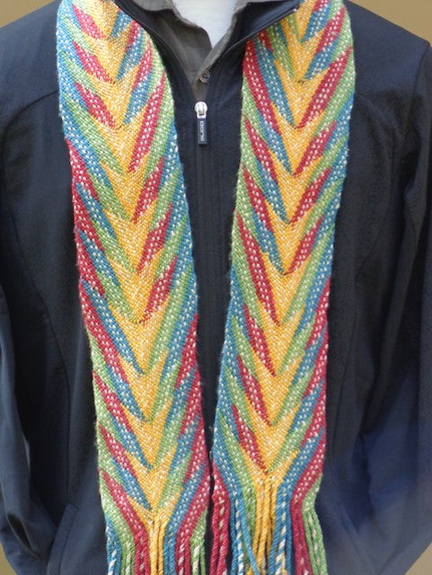 FLE - Foulard fléché no 283 par Catherine Lessard