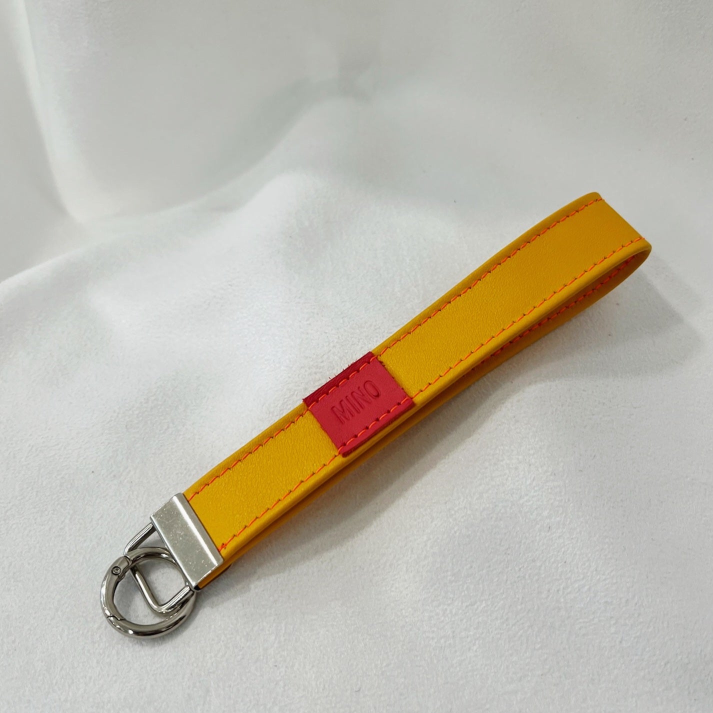 Porte clés dragonne en cuir - Mino maroquinerie