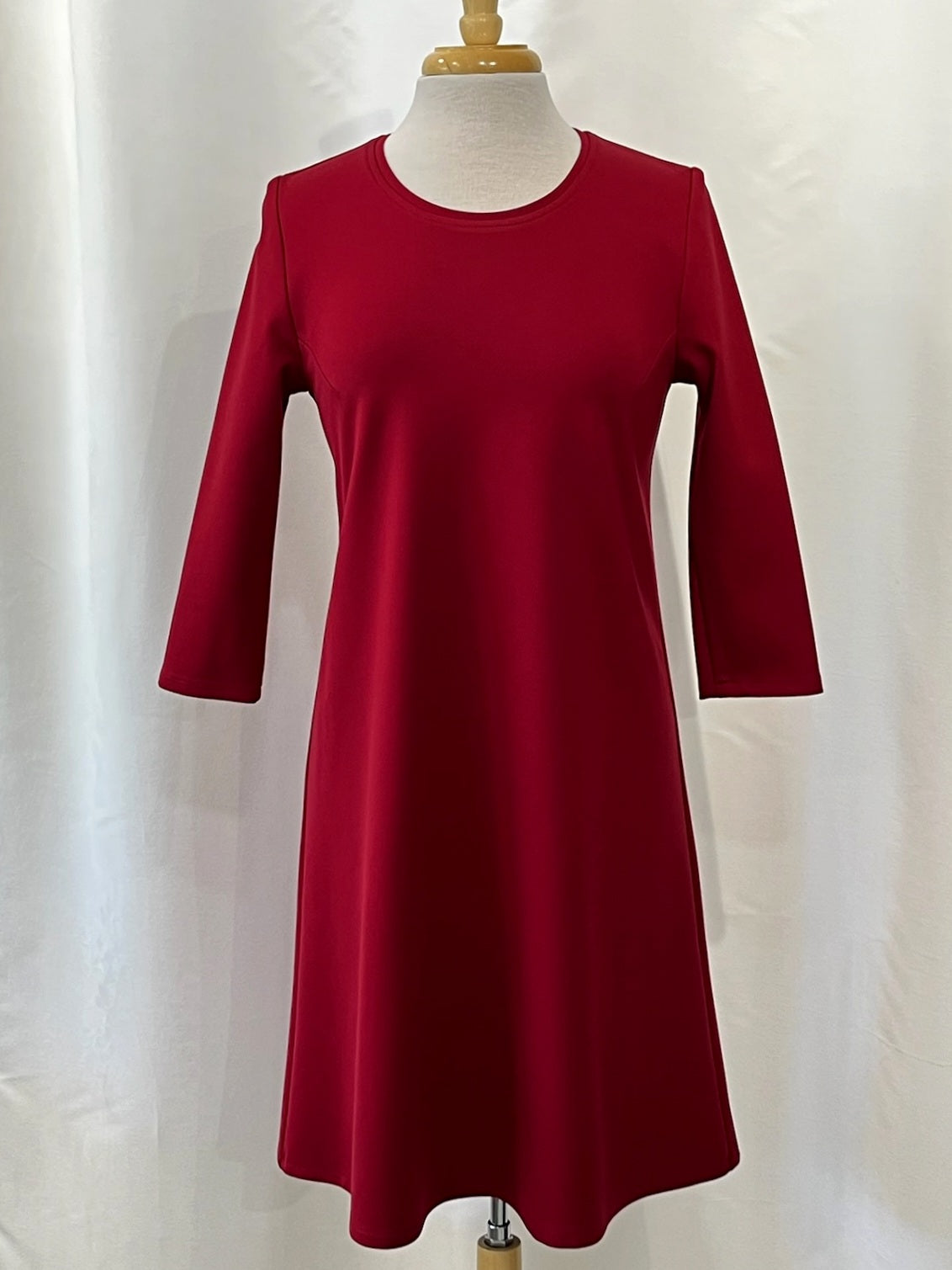 Robe Christine à manches trois-quarts