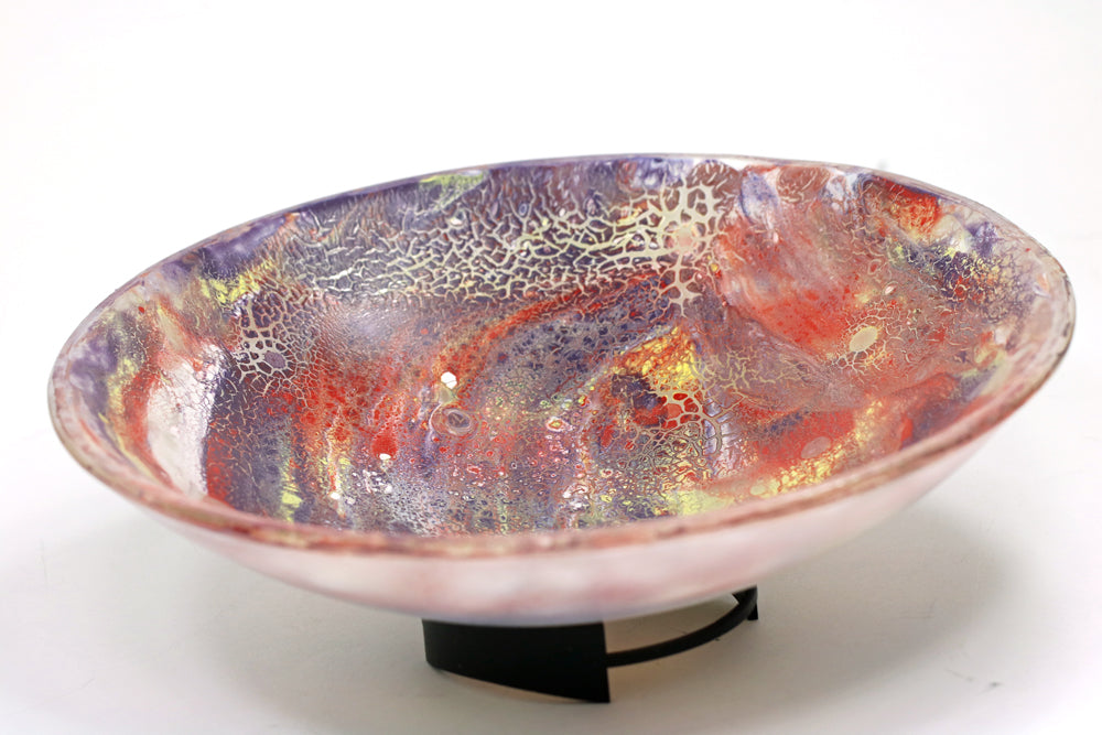 Subtilité - Bol en verre fusionné - Enora Verre d'art