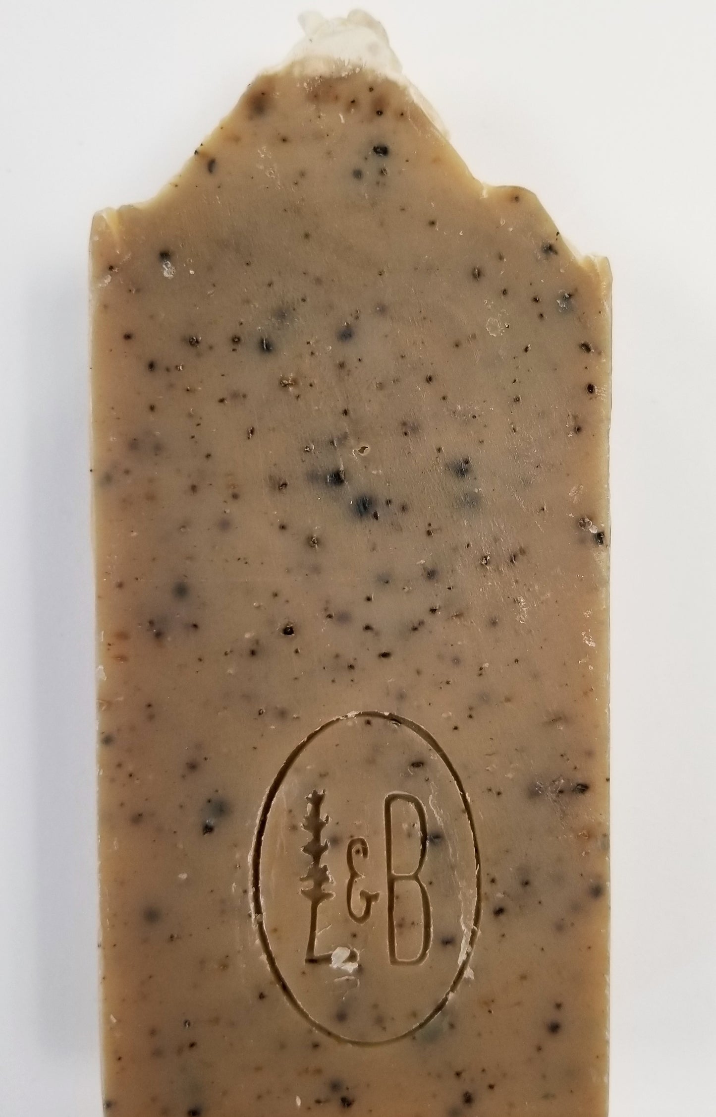 Savon "Partir du bon pied" exfoliant au café - Christine Mercier atelier-boutique