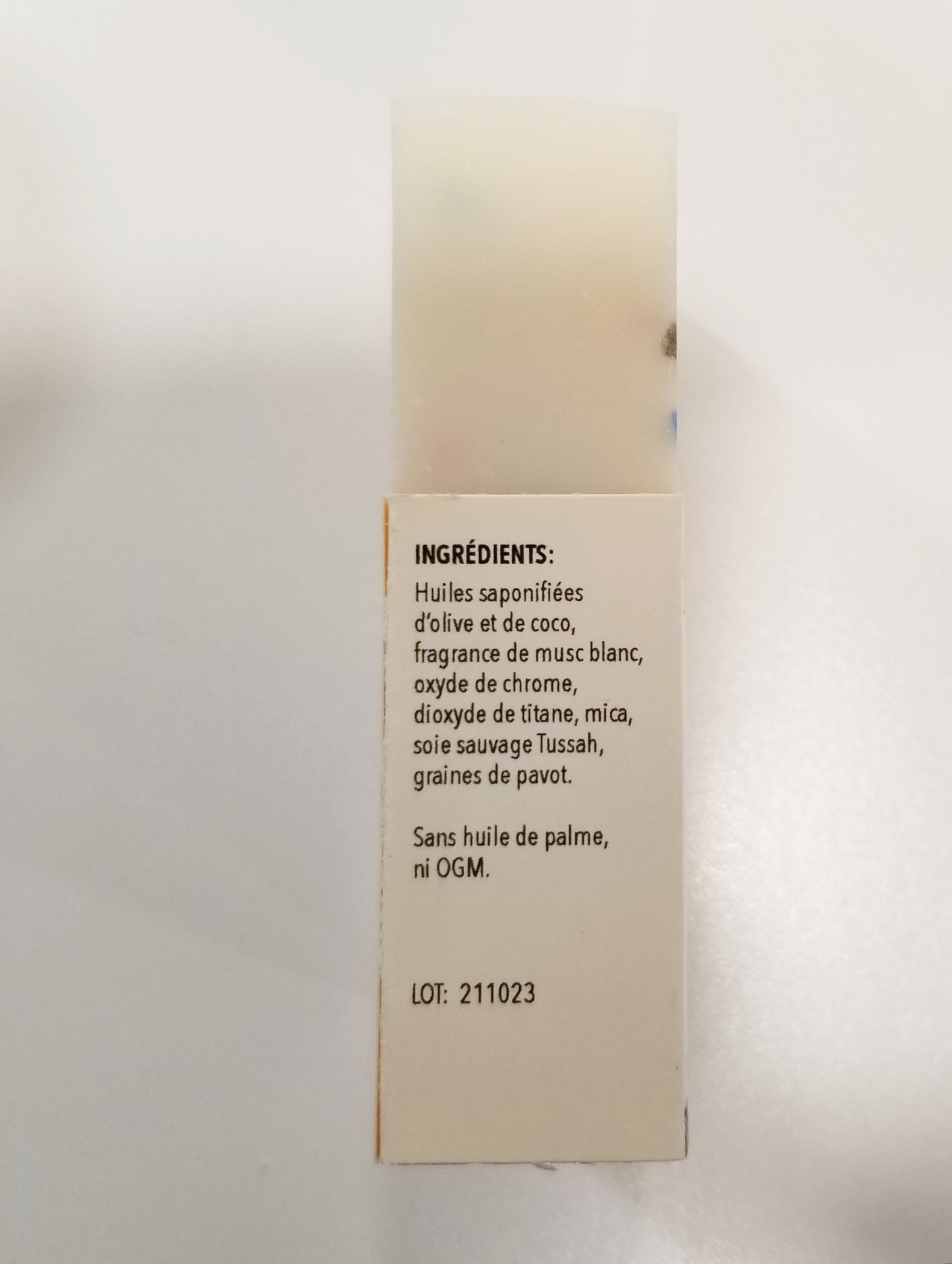 "Seize the Moment" White Musk Soap