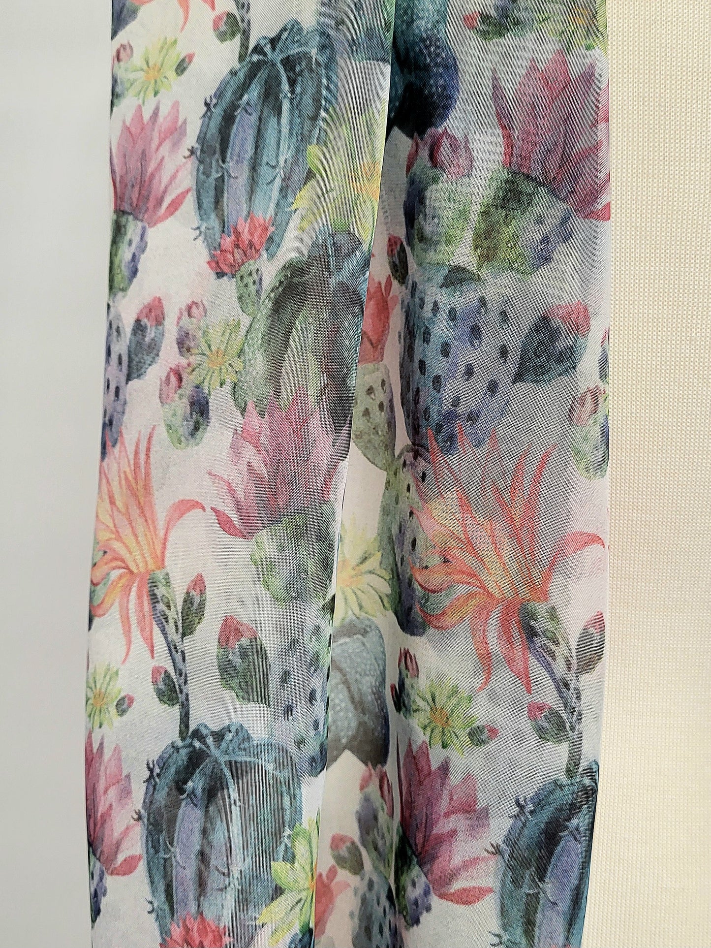 Cactus print scarf