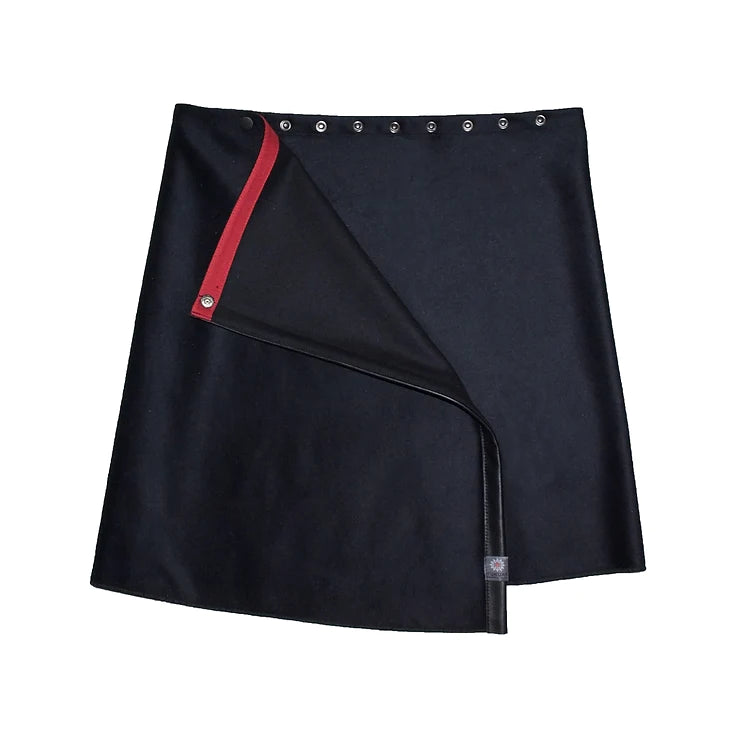 TUK - Black knee-length skirt - one size