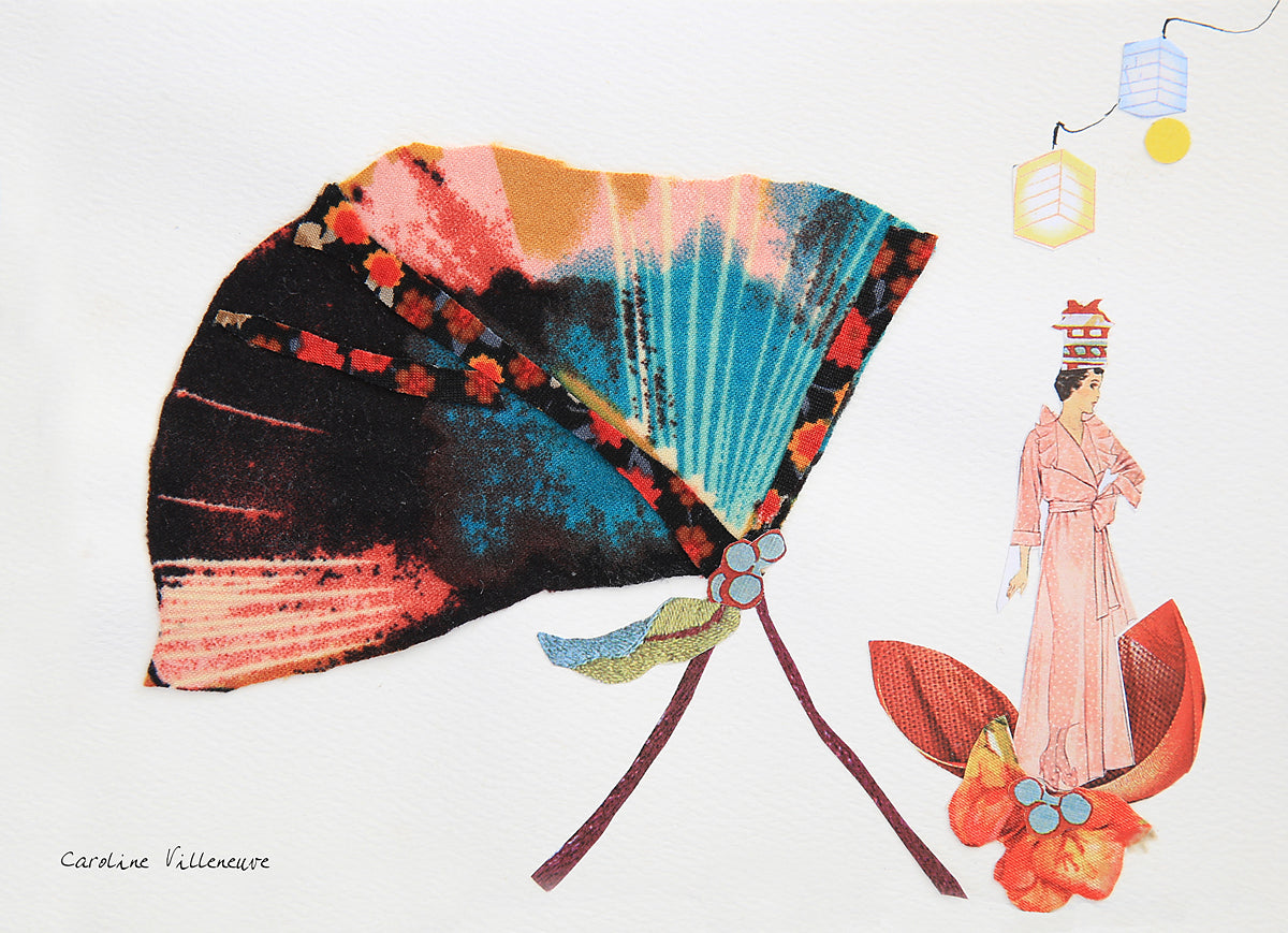 "Vogue la vie!" greeting cards, set of 5