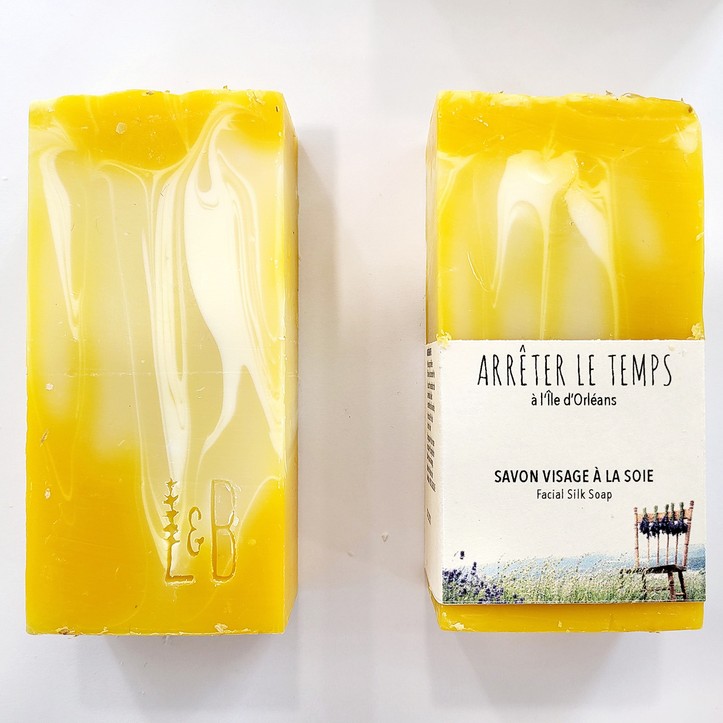 Savon "Arrêter le temps" calendula et argousier - Christine Mercier atelier-boutique