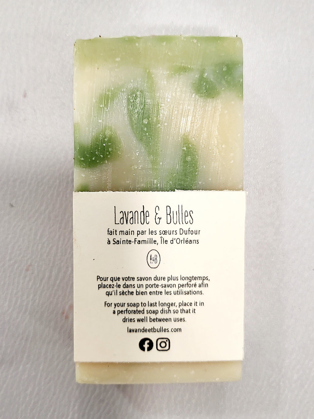 Savon "Fêter ensemble" gin fizz