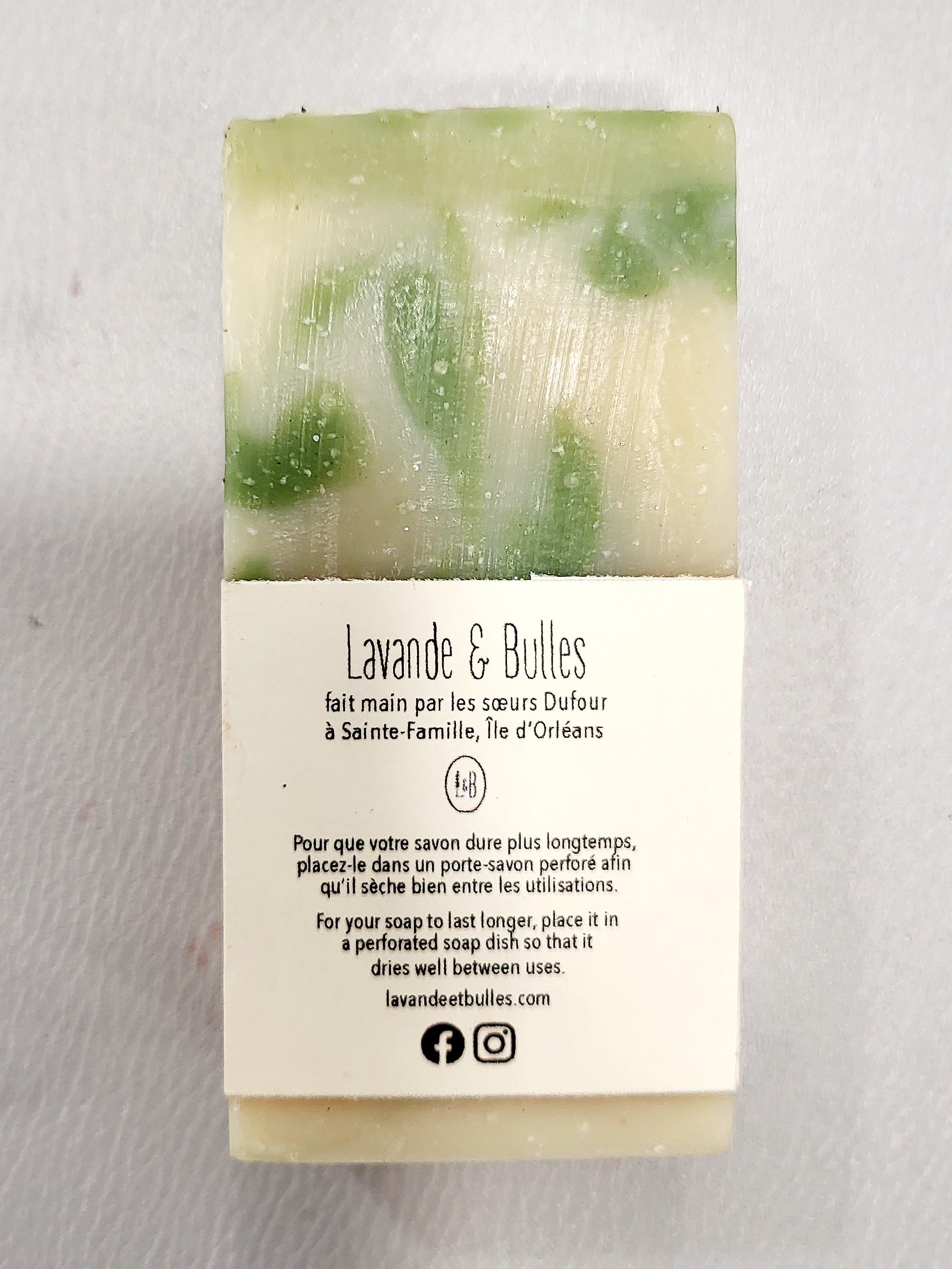 Savon "Fêter ensemble" gin fizz