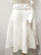 Linen wrap skirt, choice of 3 colors