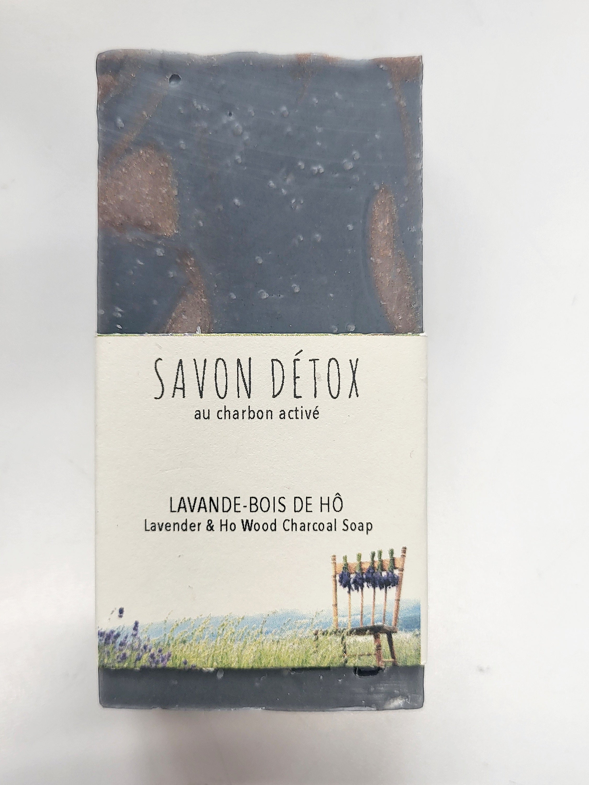 Savon "Detox" bois de Hô - lavande