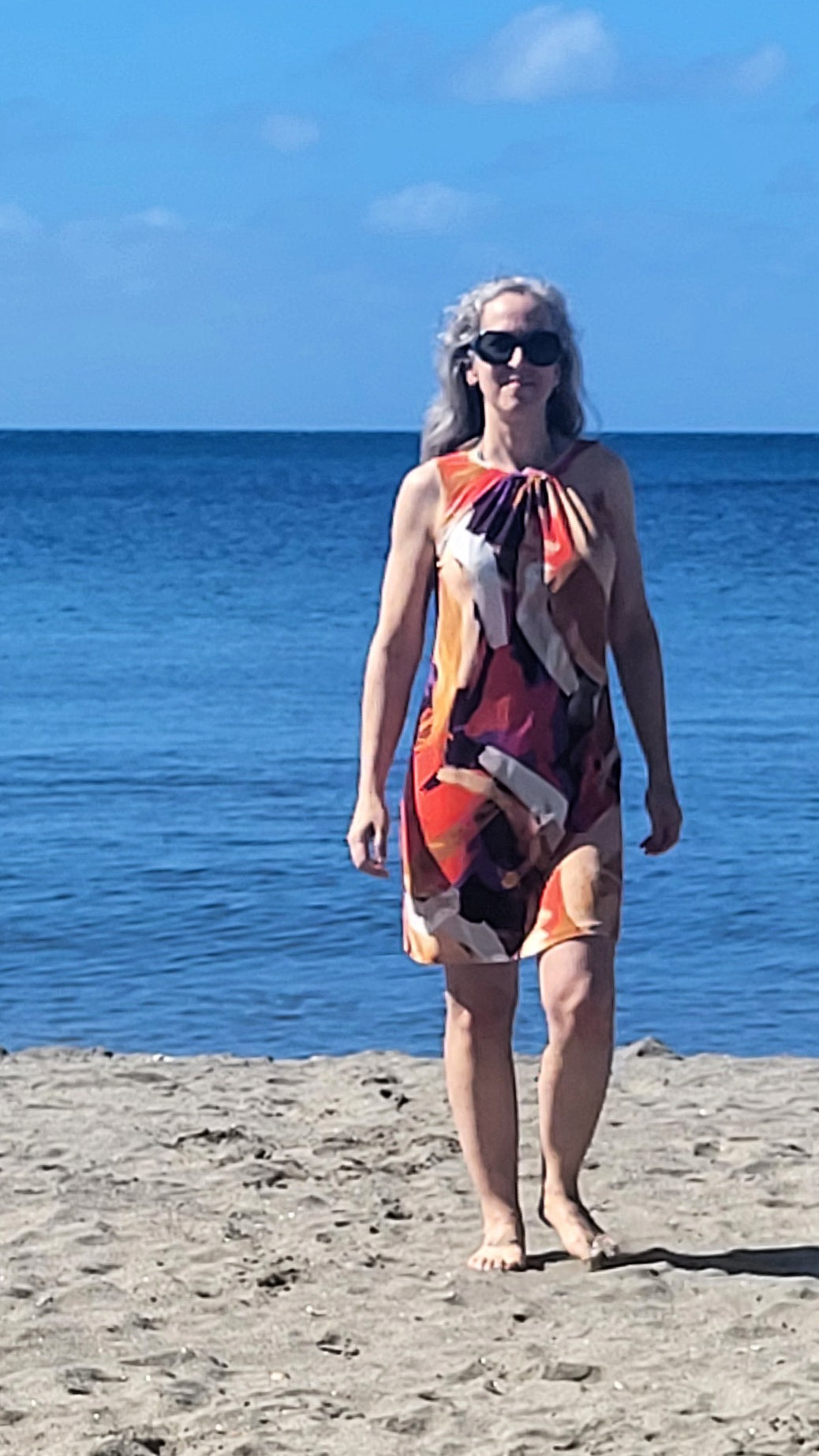 Arizona print "Lucie" dress.