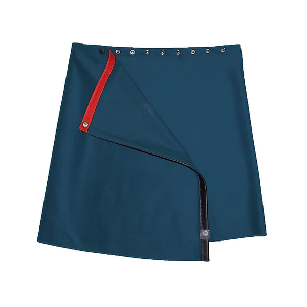 TUK - Jupe longueur genou bleu sarcelle - taille unique