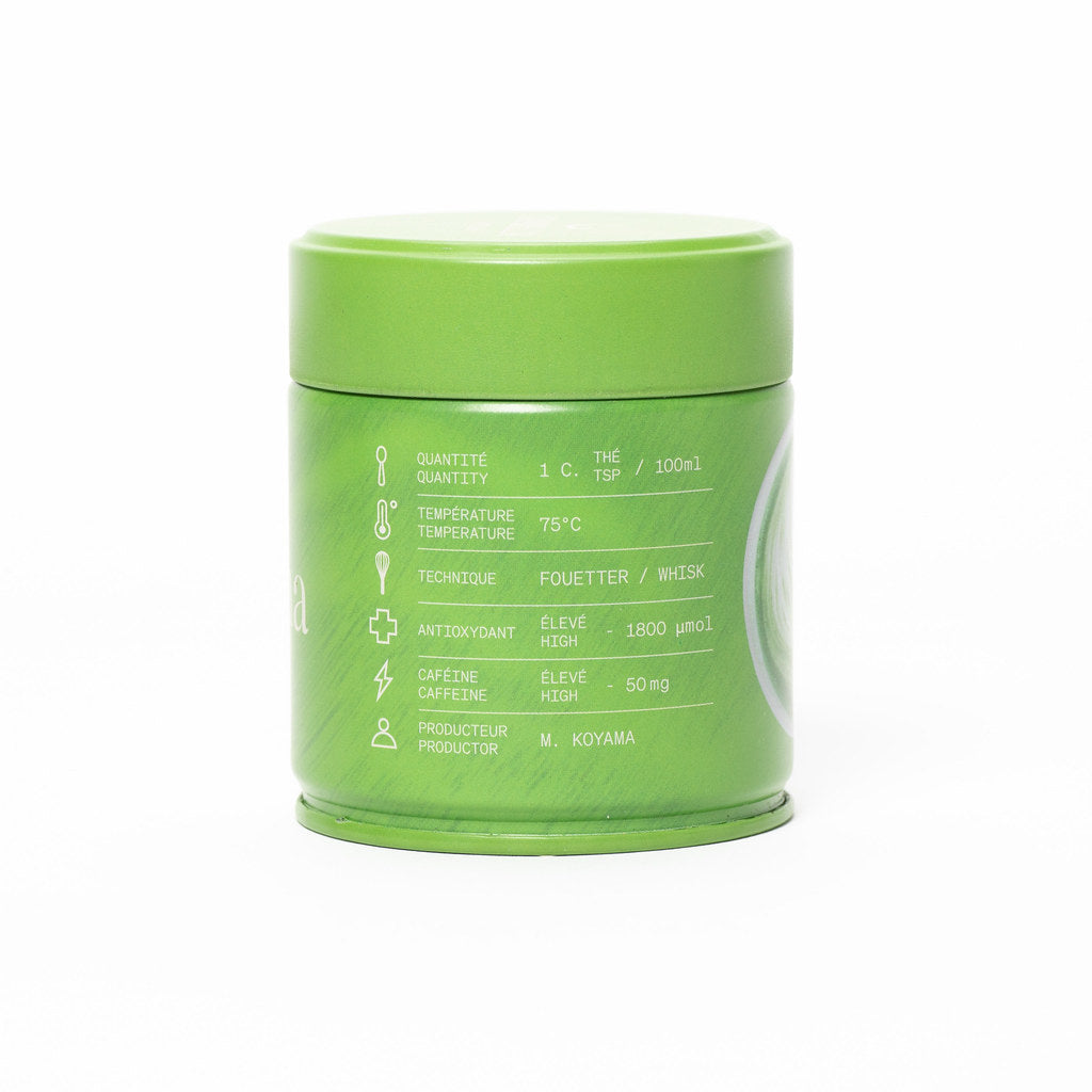 Ensemble à matcha