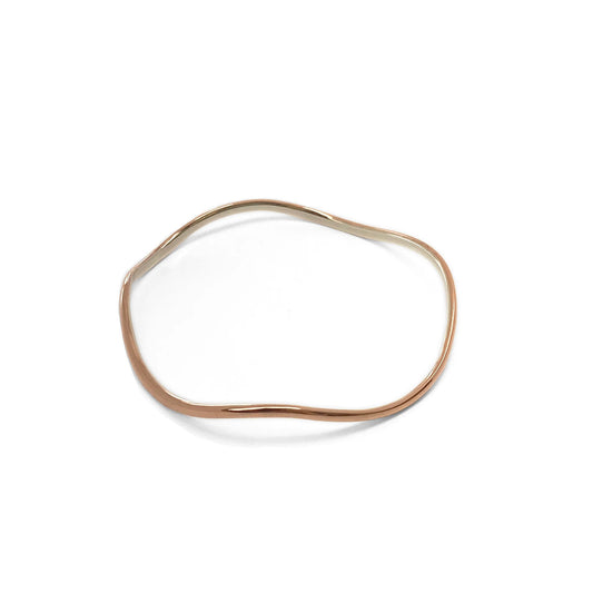 MON - Bracelet argent et cuivre Curves32