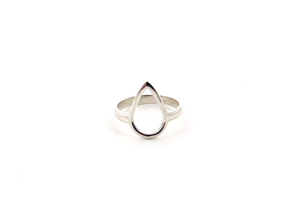 Bague goutte en argent Sey Gou-03