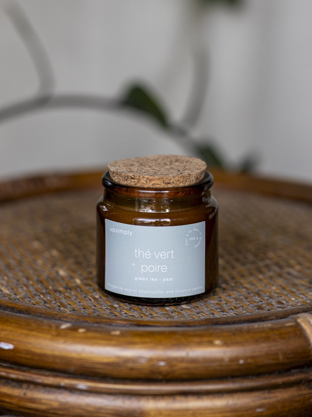 Ensemble réconfort - Tasse, tisane et chandelle