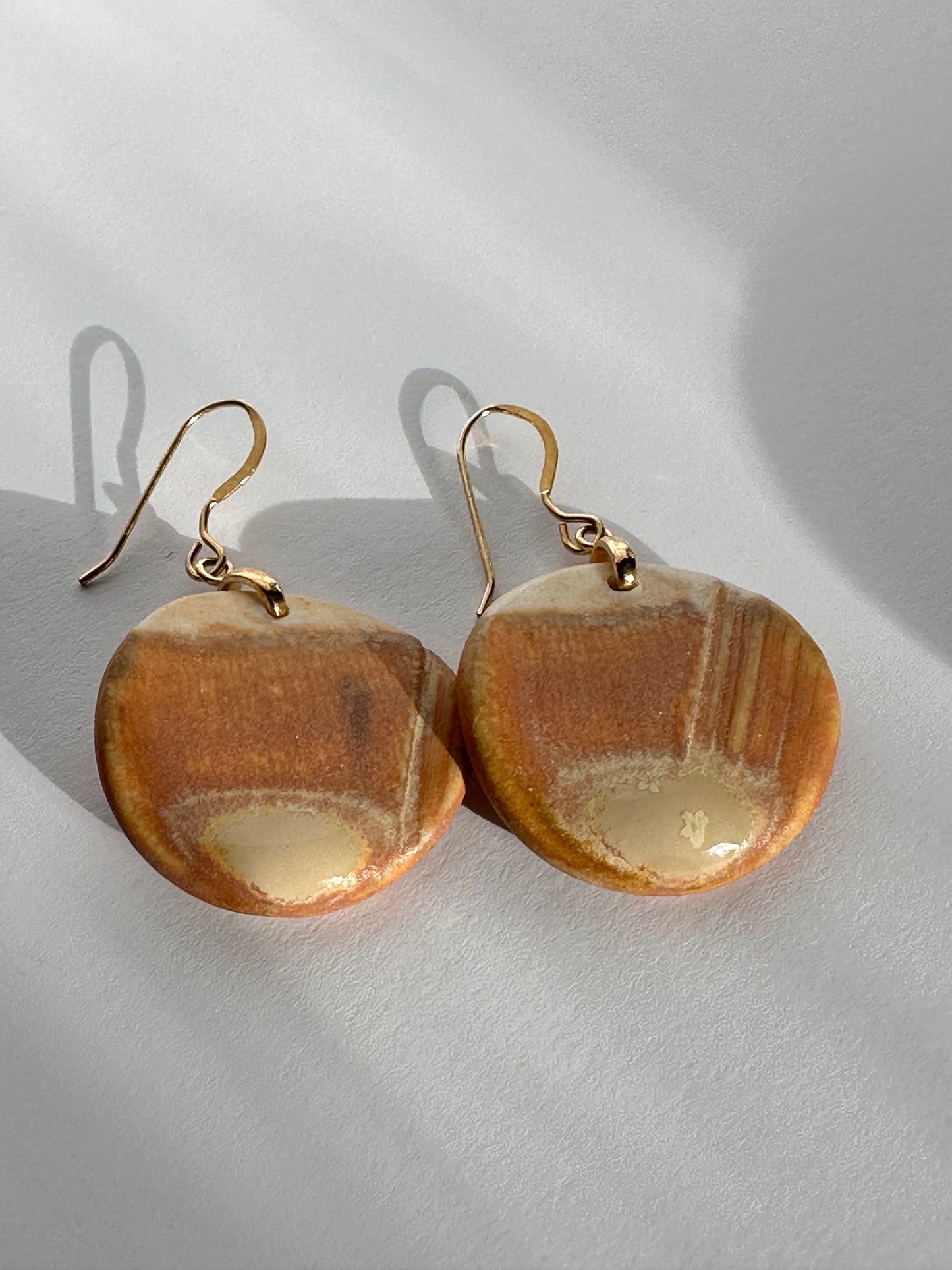 Boucles d’oreilles rondes - Collection Arenas - Coralie Huckel