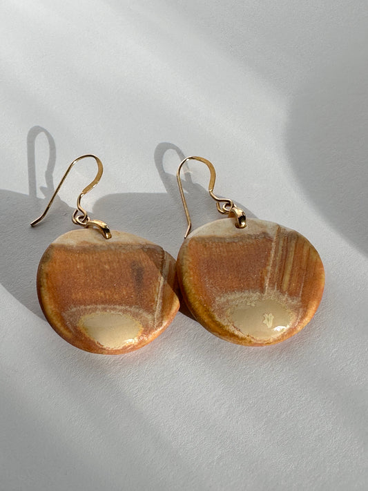 Boucles d’oreilles rondes - Collection Arenas - Coralie Huckel