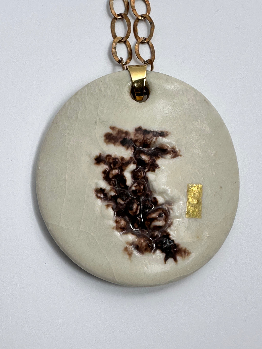 Pendentif - Collection Rie - Coralie Huckel - Christine Mercier atelier-boutique