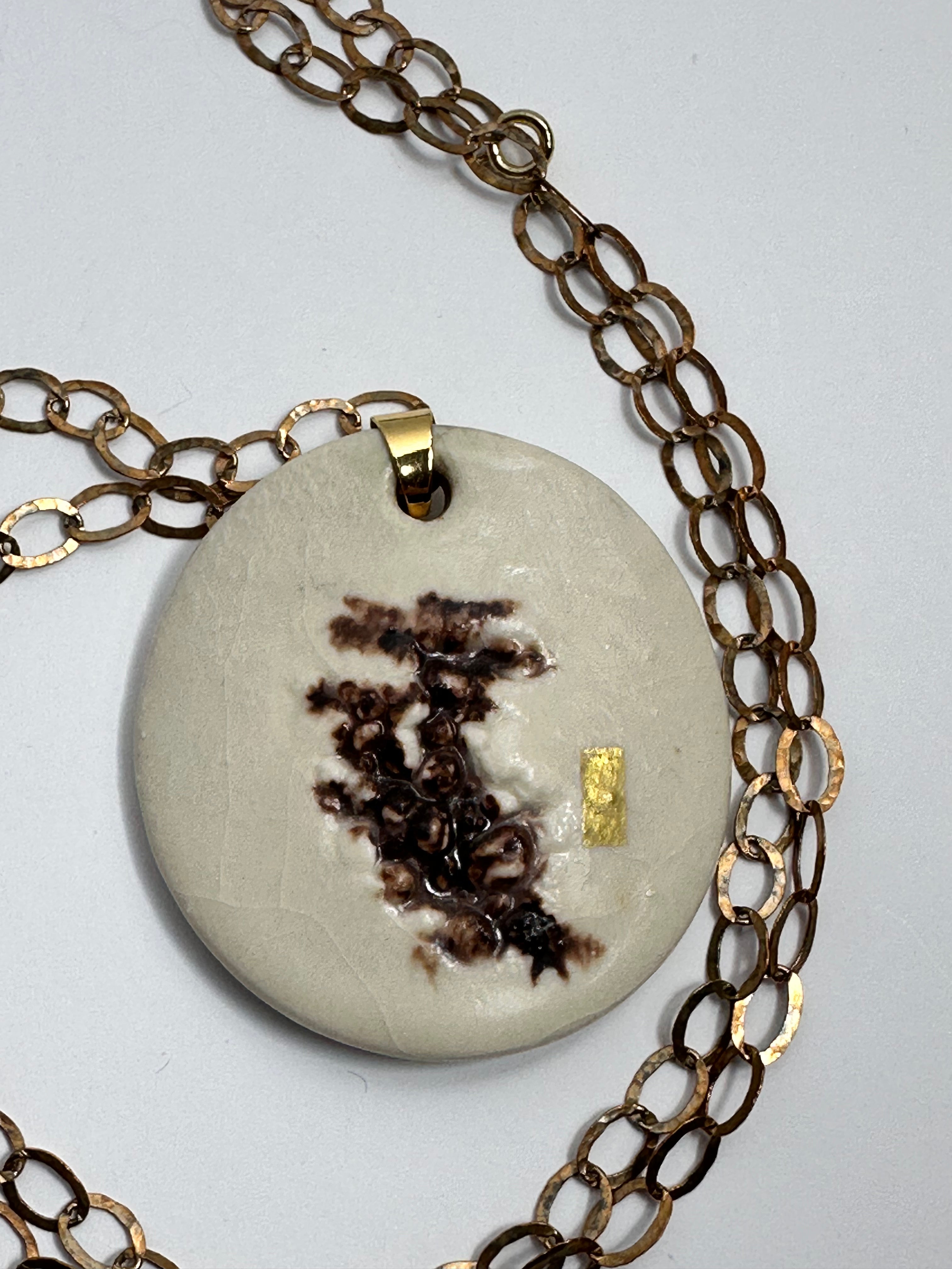 Pendentif - Collection Rie - Coralie Huckel - Christine Mercier atelier-boutique