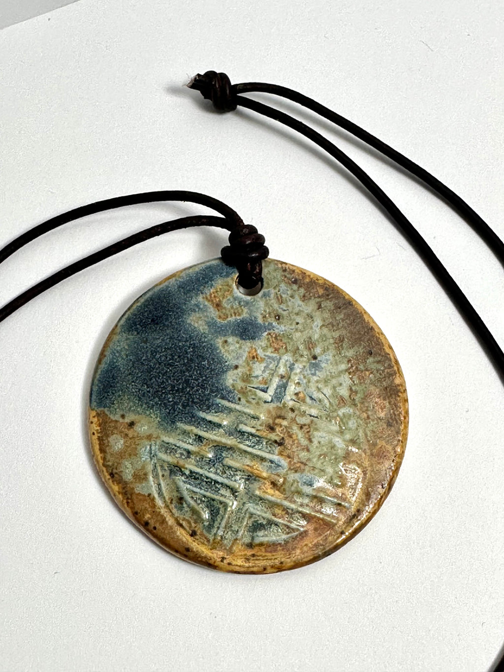 Pendentif - Collection Outremer - Coralie Huckel - Christine Mercier atelier-boutique