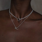 MON - Collier argent et cuivre - Stack14
