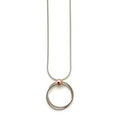 MON - Collier argent et cuivre Dots13
