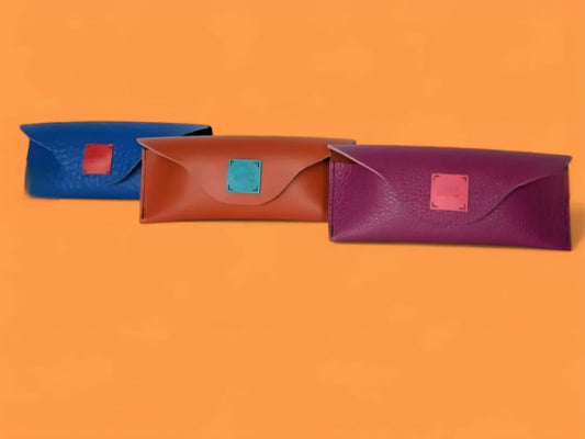 Étui à lunette en cuir - Mino maroquinerie