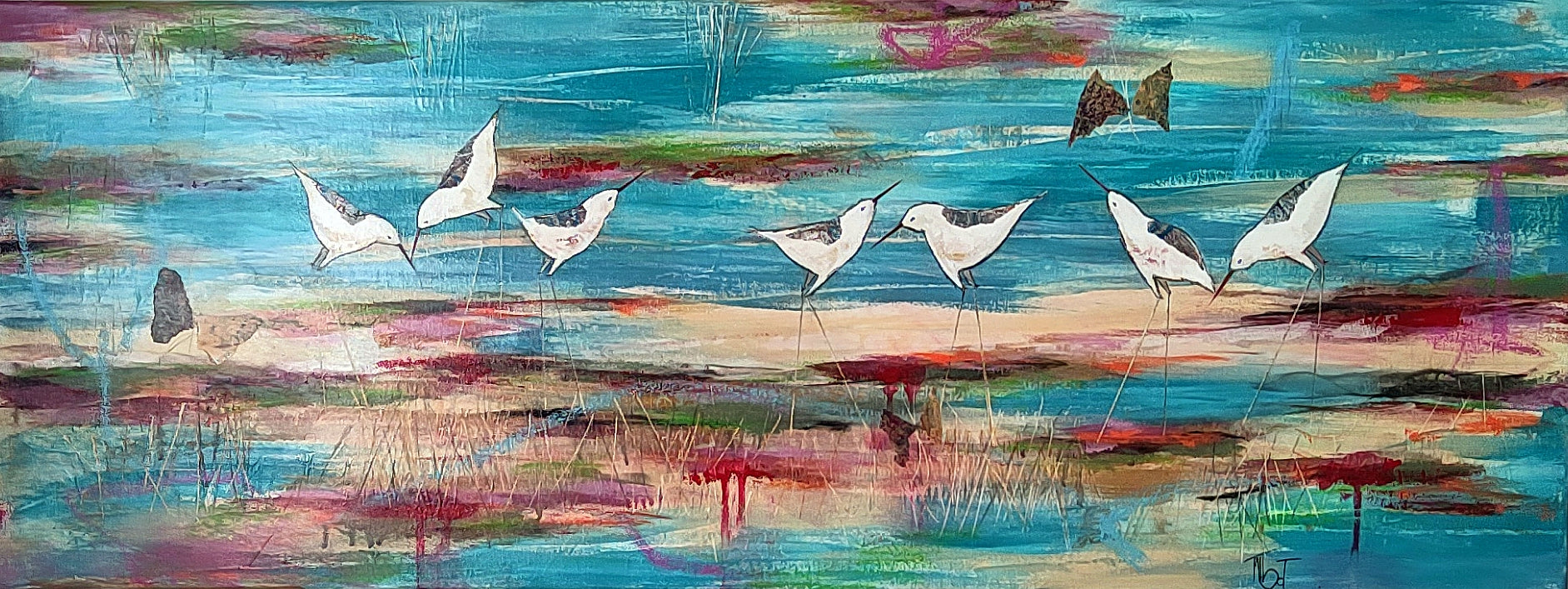 Hey! Les papillons! - Talbot artiste - Christine Mercier atelier-boutique