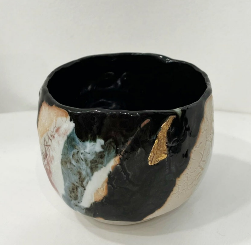 Chawan - Hand-formed matcha bowl - Pauline Pelletier ceramist