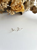 Boucles d’oreilles vagues en argent - Audrey Seyer
