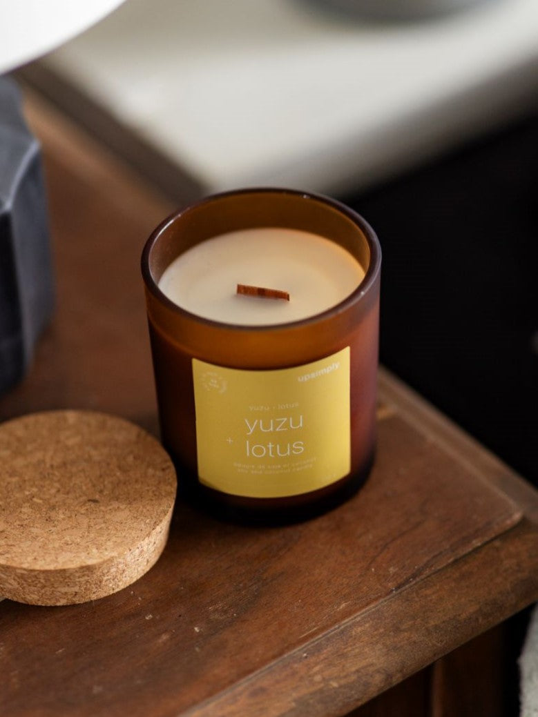 Bougie de soja 8 oz - UpSimply