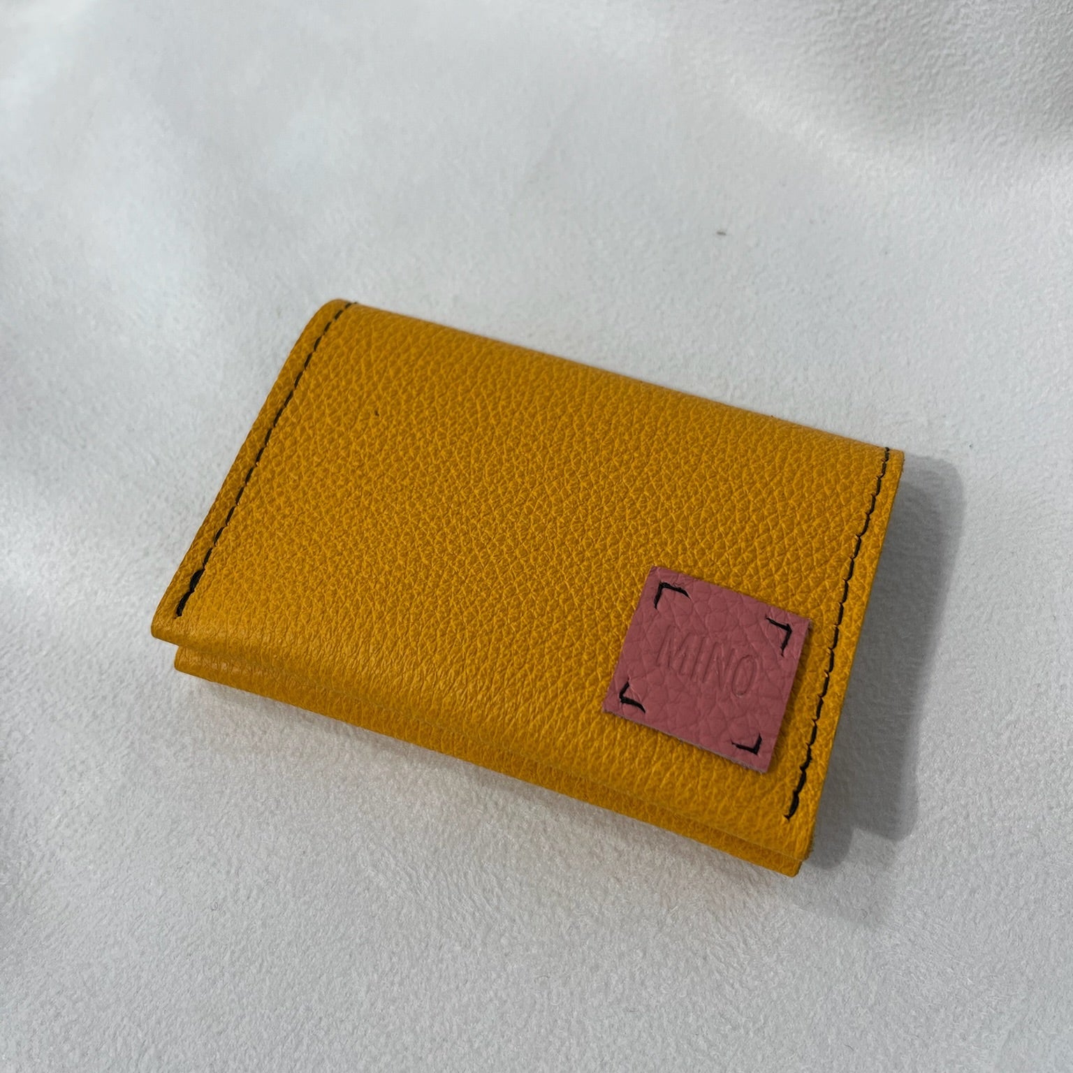 Porte cartes en cuir - Mino maroquinerie