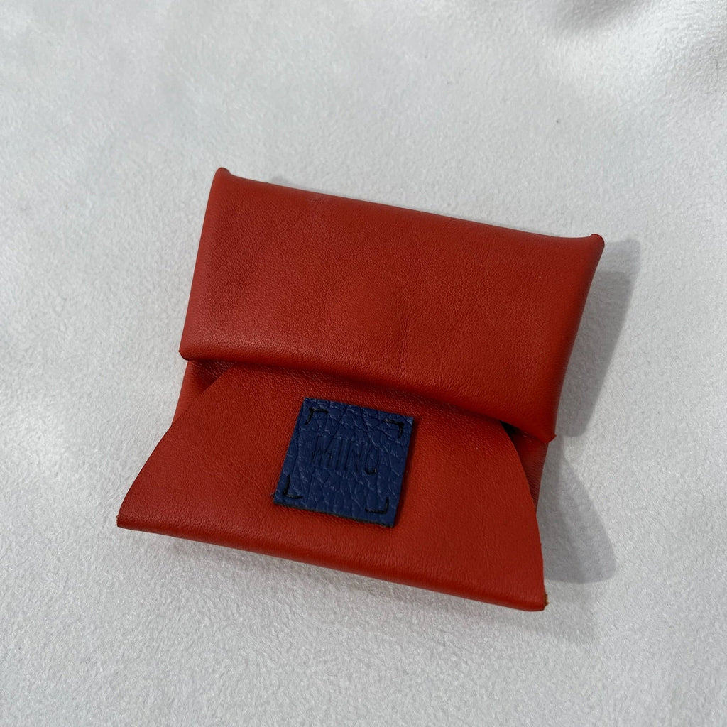 Petite pochette en cuir - Mino maroquinerie