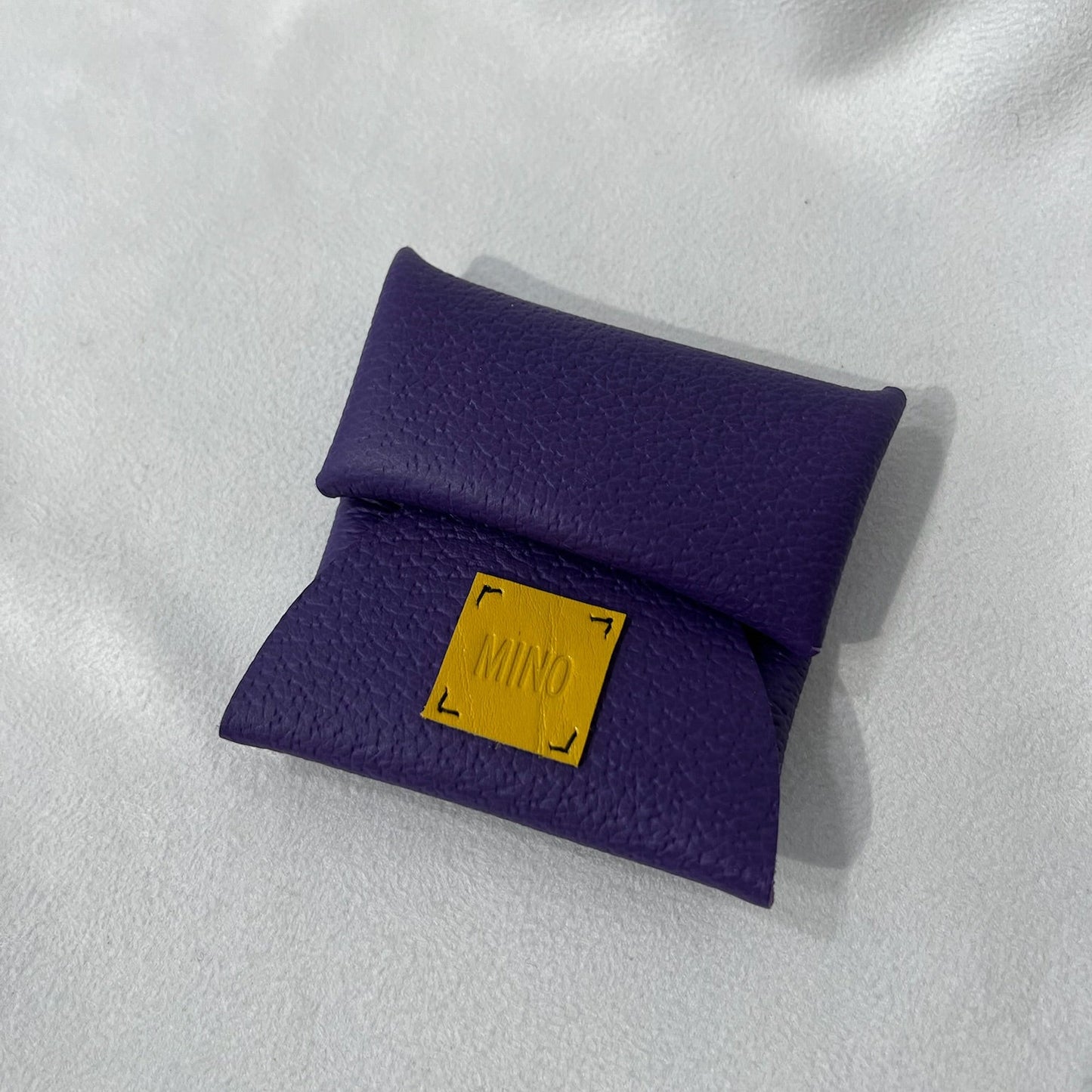 Petite pochette en cuir - Mino maroquinerie