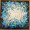La Source - tableau 12 x 12 à l'acrylique