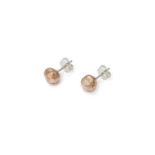 MON - Boucles d'oreilles argent et cuivre MELT01-C