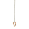 MON - Collier argent et cuivre - Curves11