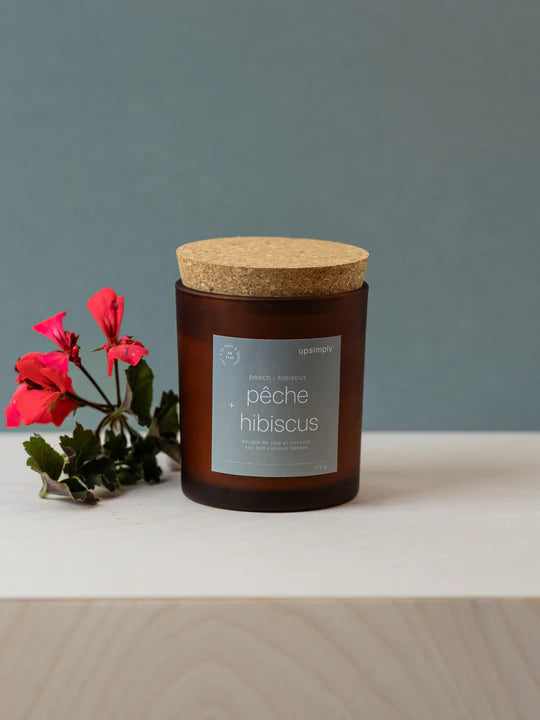 Bougie de soja 8 oz - UpSimply