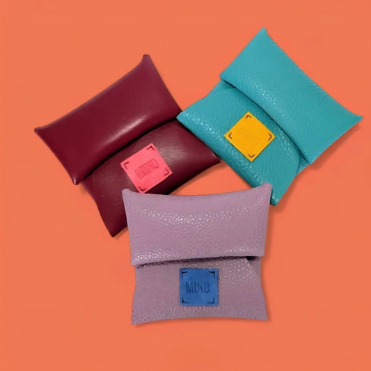 Petite pochette en cuir - Mino maroquinerie